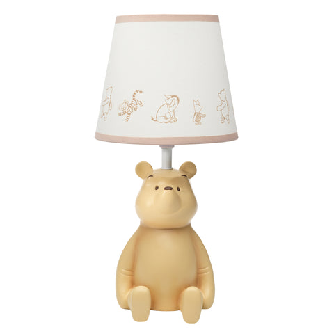 Storytime Pooh Lamp with Shade & Bulb by Lambs & Ivy