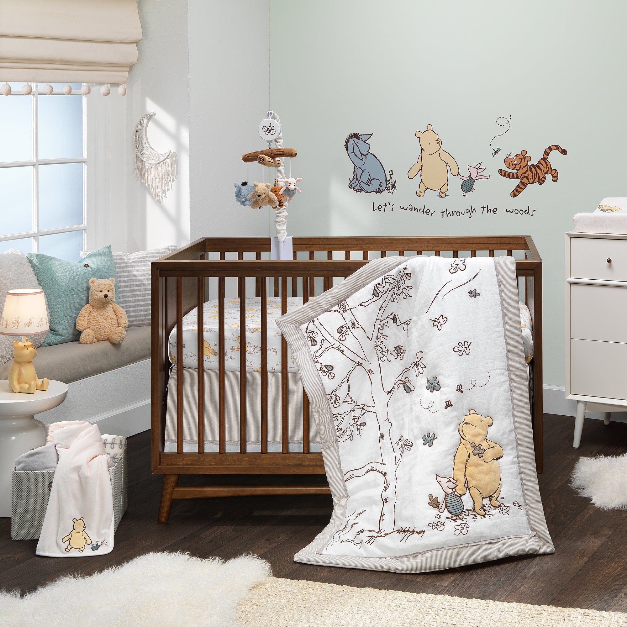 Storytime Pooh Musical Baby Crib Mobile by Lambs & Ivy