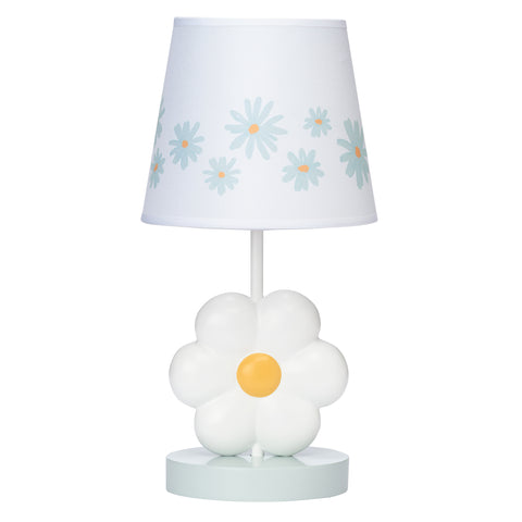 Sweet Daisy Lamp with Shade & Bulb by Lambs & Ivy