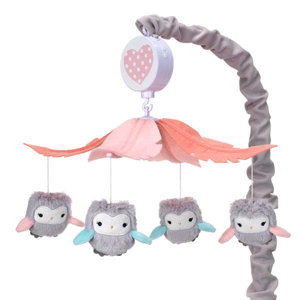 Sweet Owl Dreams Musical Baby Crib Mobile by Lambs & Ivy