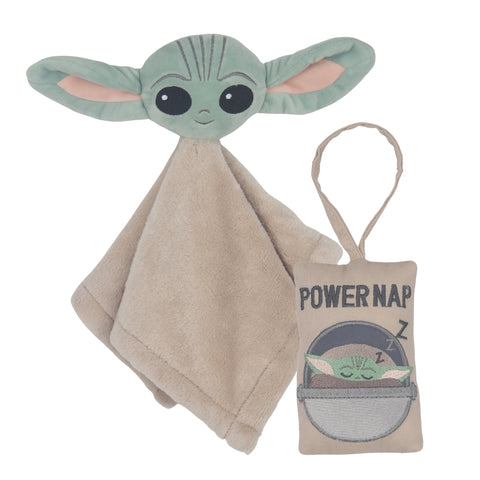 Star Wars Cozy Friends Grogu Lovey & Door Pillow by Lambs & Ivy