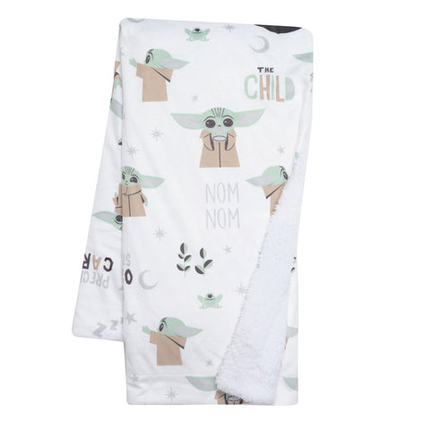 Star Wars The Child Baby Blanket by Lambs & Ivy
