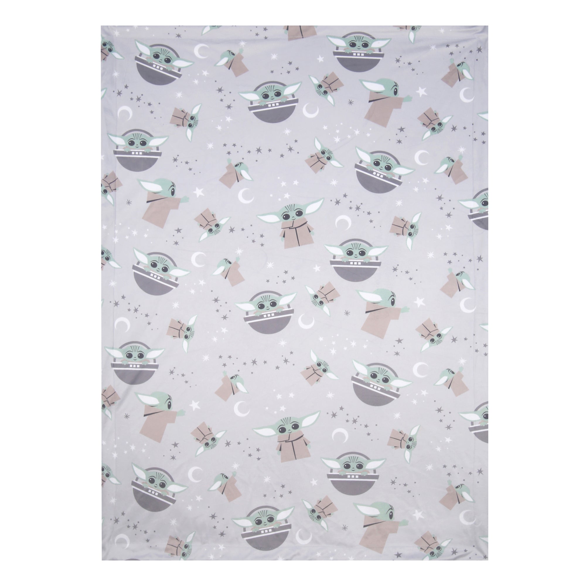Star Wars Cozy Friends Baby Yoda/Grogu Fleece Baby Blanket – Lambs