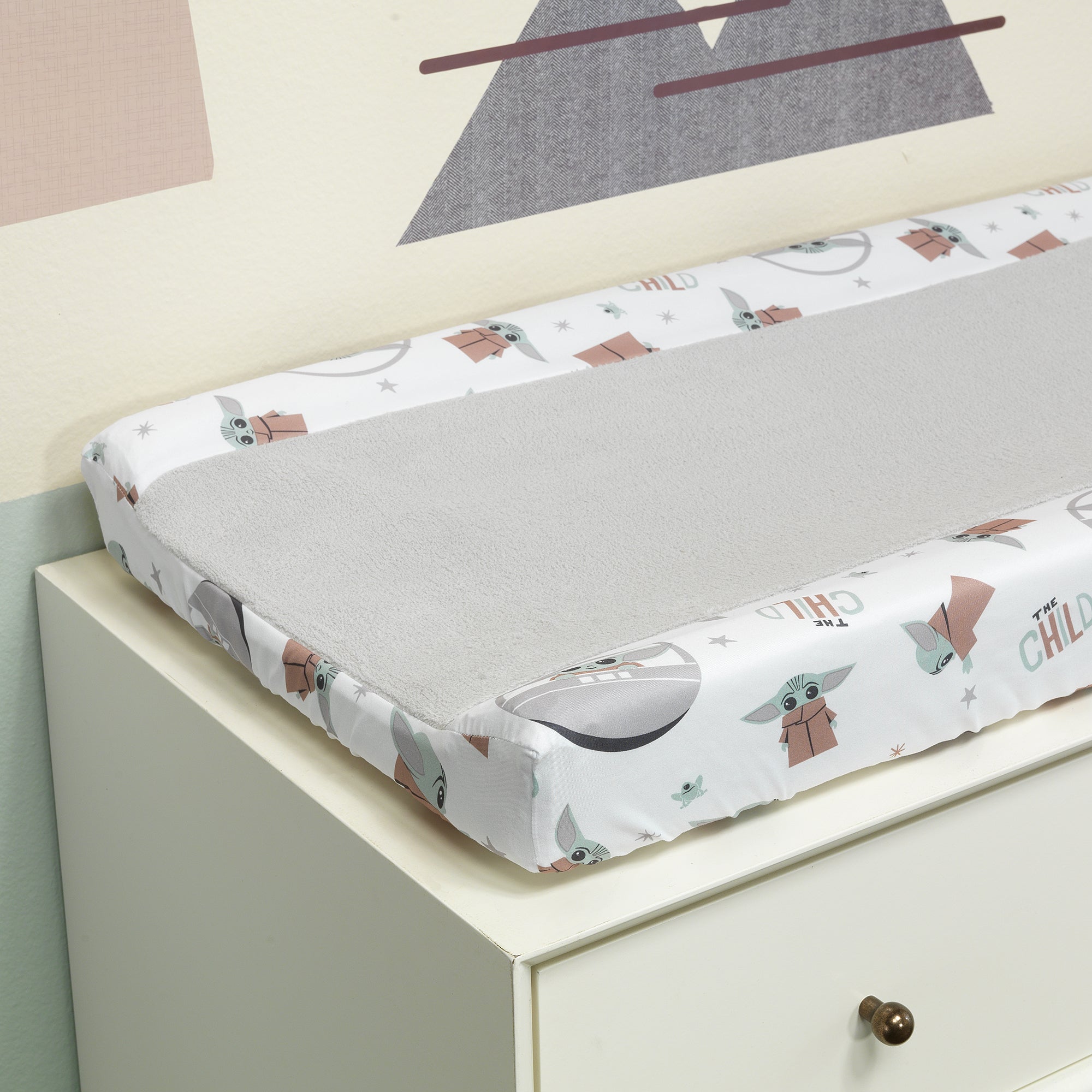 Star Wars The Child Changing Pad Cover by Lambs & Ivy