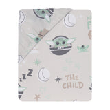 Star Wars Cozy Friends Grogu Fitted Crib Sheet by Lambs & Ivy