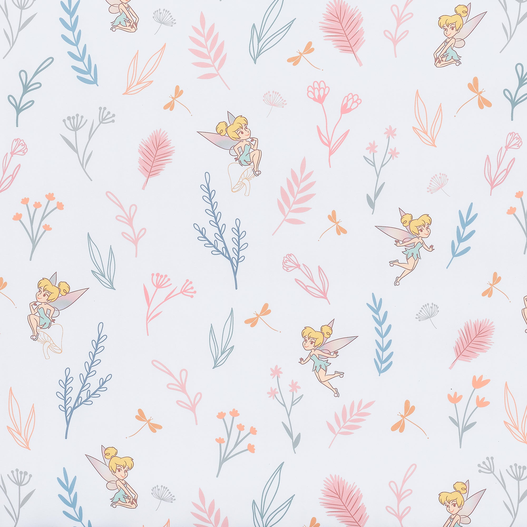 Tinker Bell Fitted Crib Sheet by Bedtime Originals