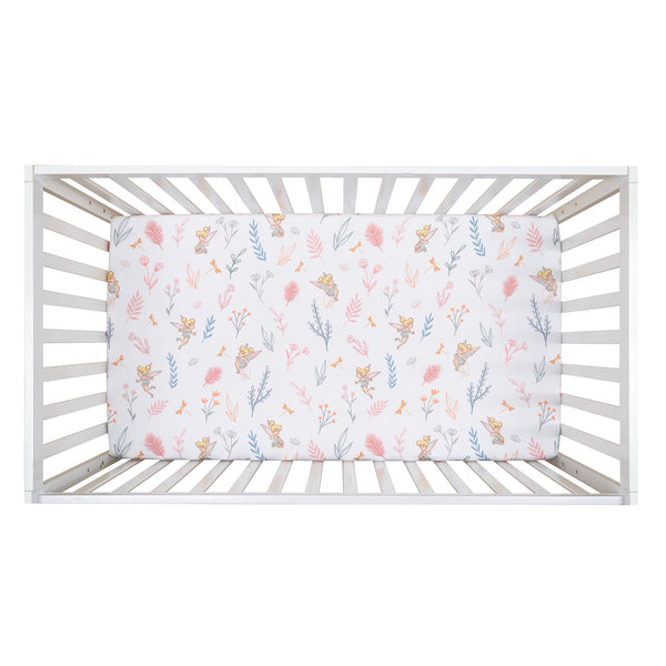 Tinker Bell Fitted Crib Sheet by Bedtime Originals