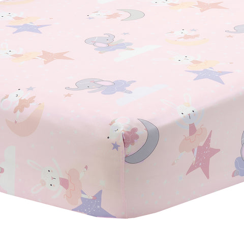 Tiny Dancer Fitted Crib Sheet by Bedtime Originals