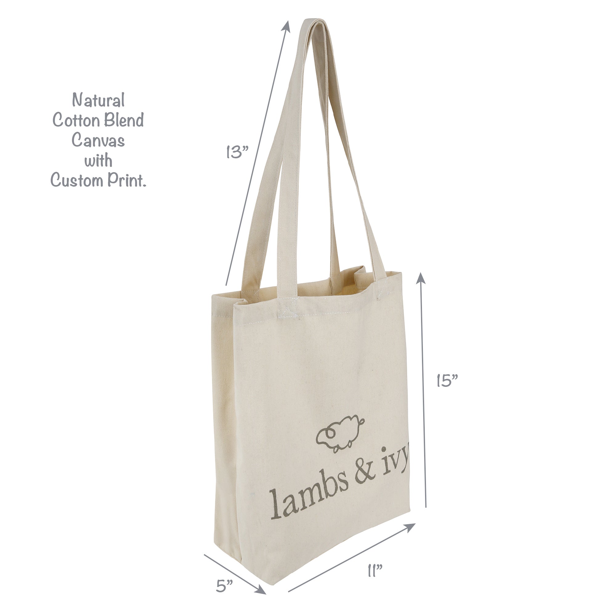 Canvas Tote Bag by Lambs & Ivy
