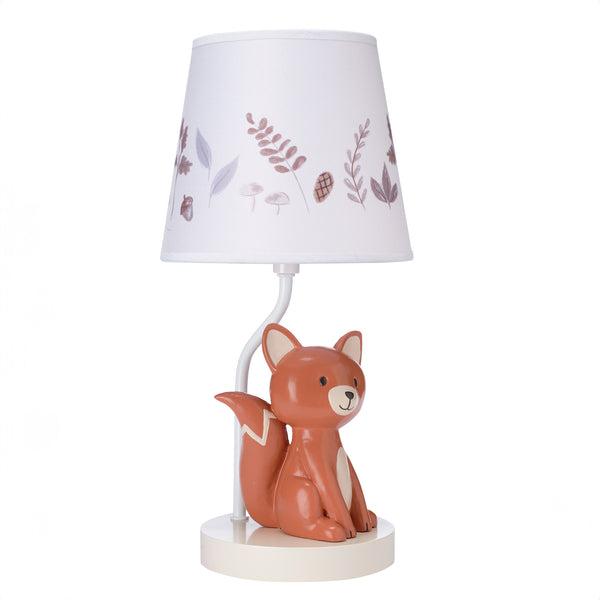 Treetop Fox Lamp with Shade & Bulb by Lambs & Ivy