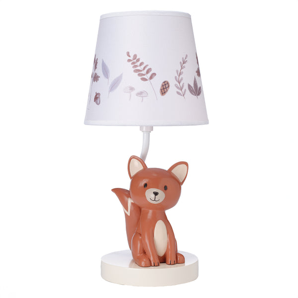 Treetop Fox Lamp with Shade & Bulb by Lambs & Ivy