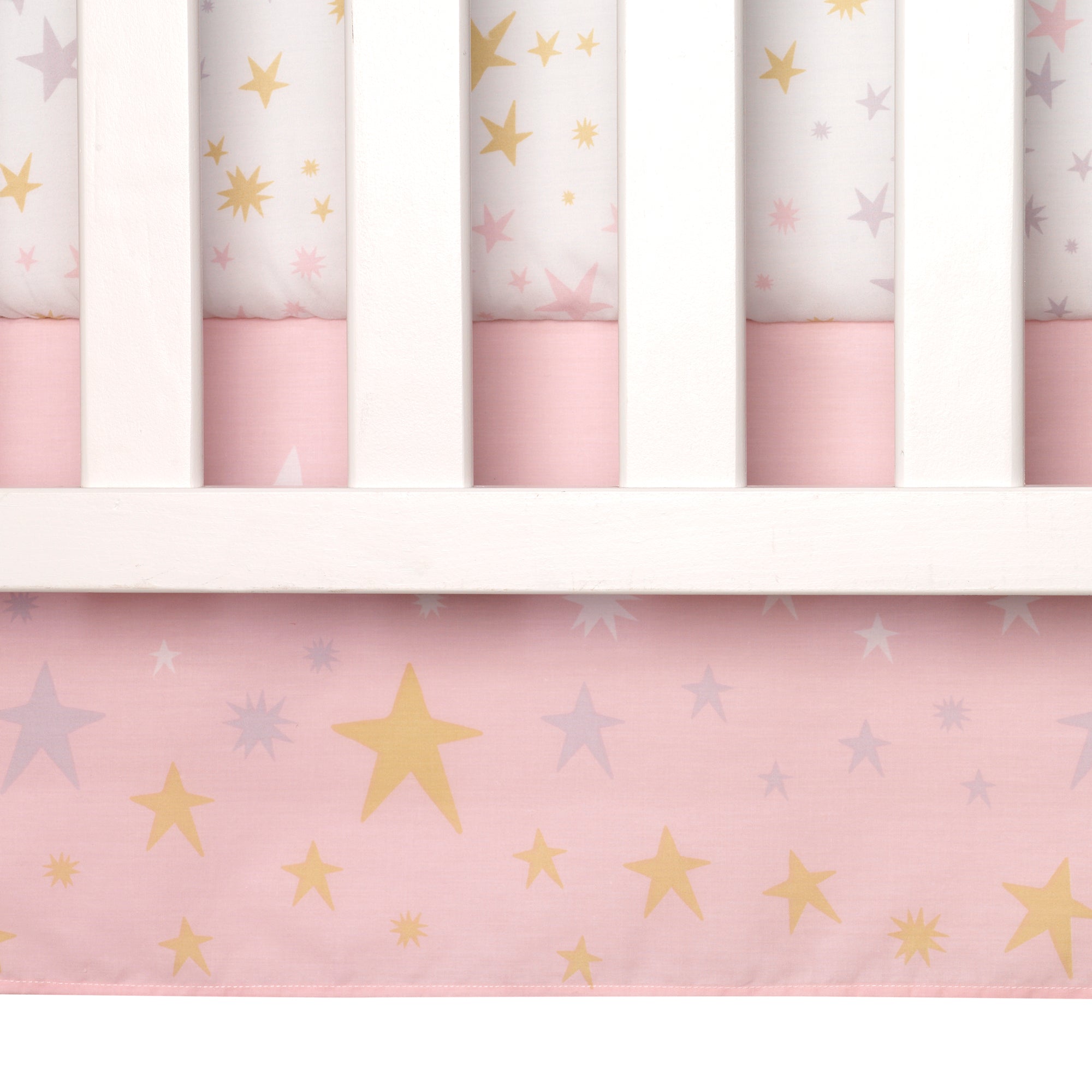 Rainbow Unicorn 3-Piece Crib Bedding Set by Bedtime Originals