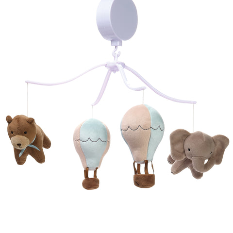 Up Up & Away Musical Baby Crib Mobile by Bedtime Originals