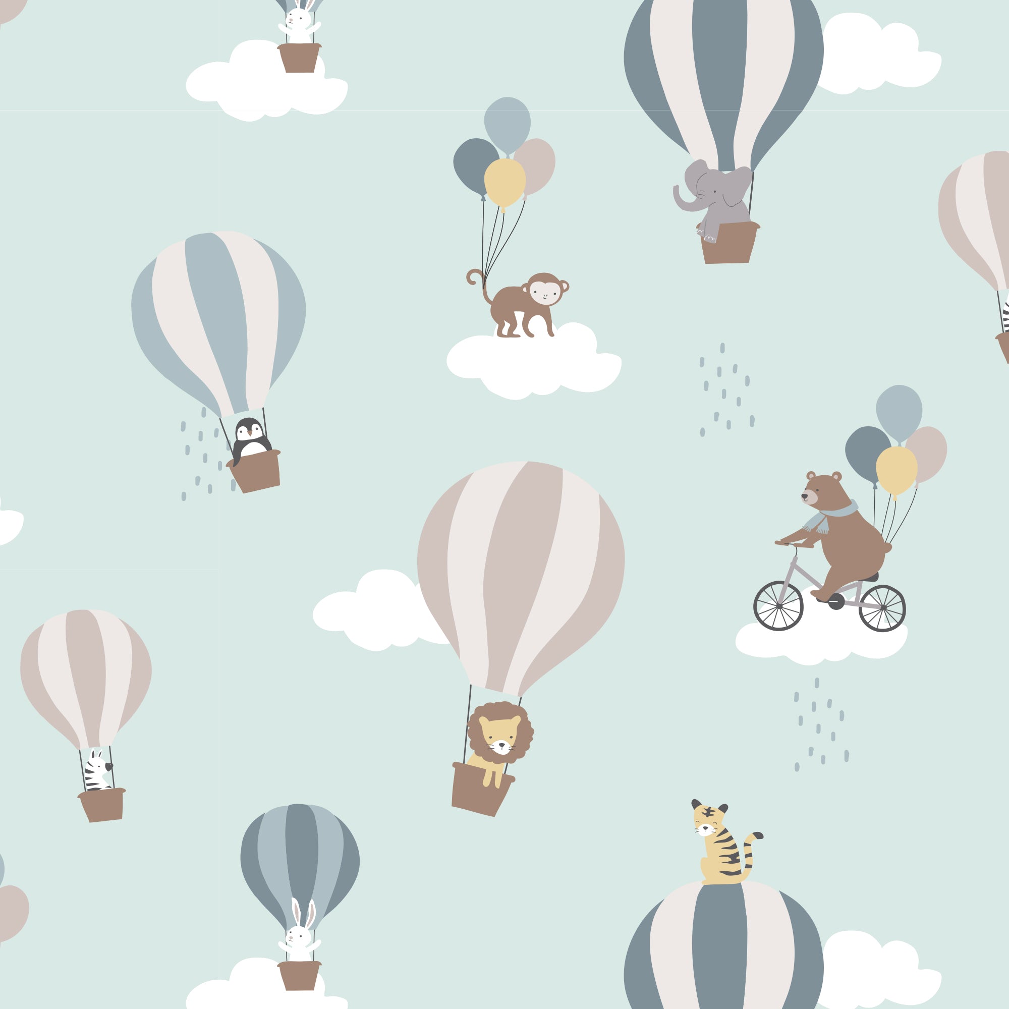 Up Up & Away Fitted Crib Sheet by Bedtime Originals