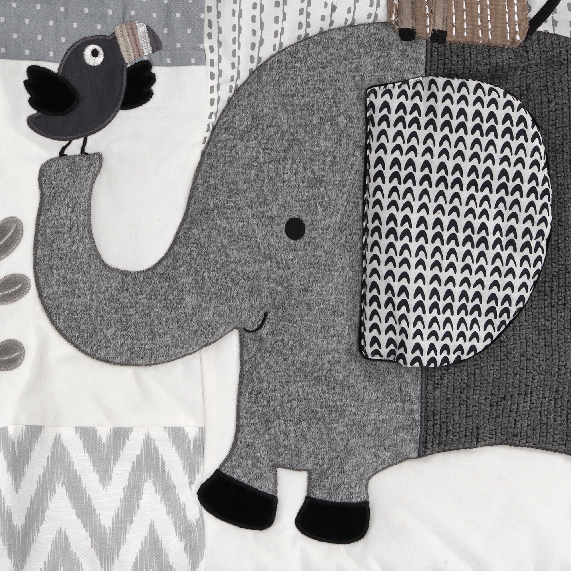 Urban Jungle 4-Piece Crib Bedding Set by Lambs & Ivy