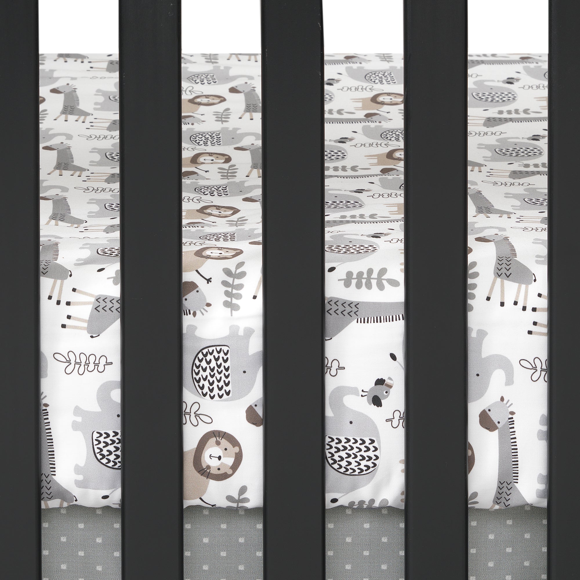 Urban Jungle 4-Piece Crib Bedding Set by Lambs & Ivy