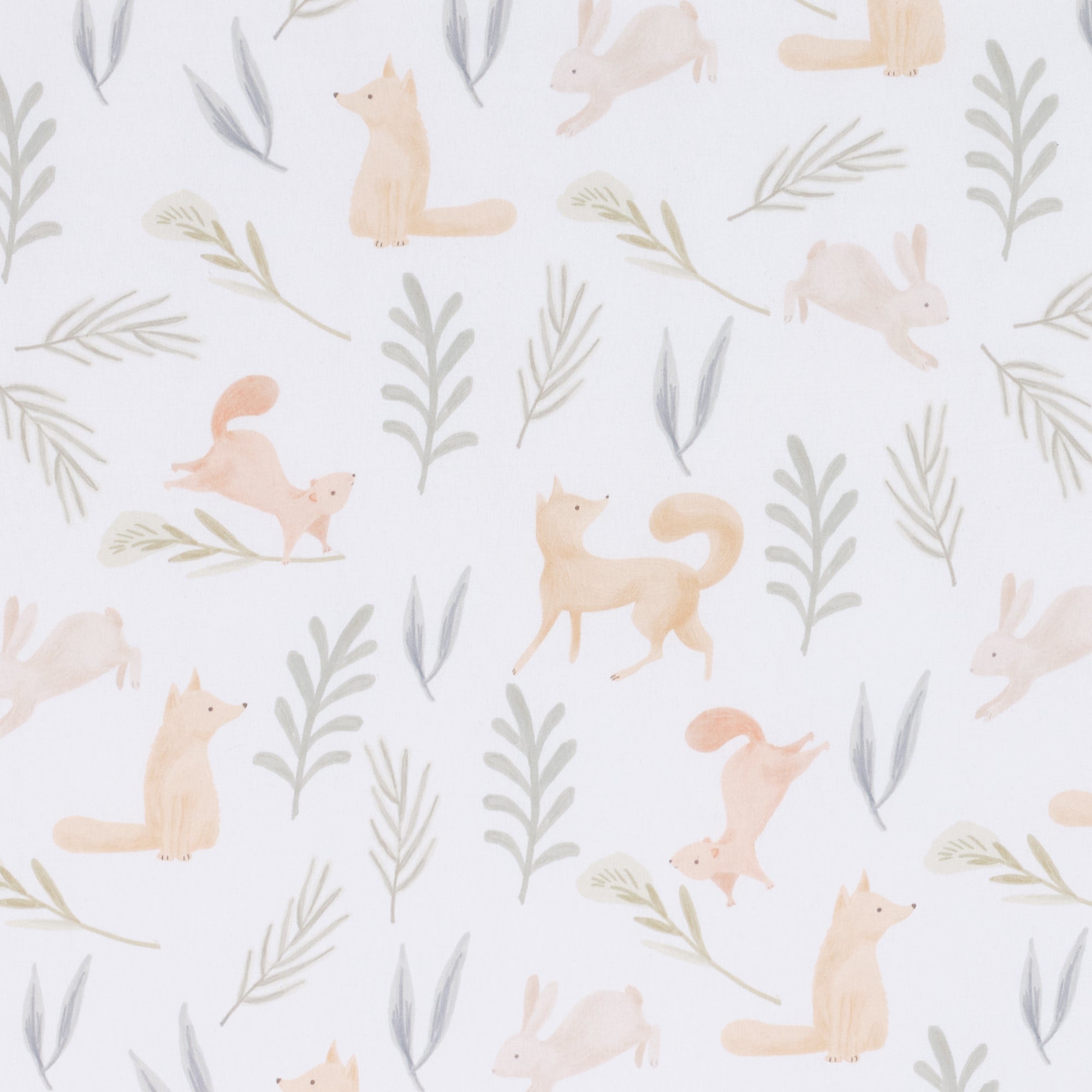 Whispering Woods Fitted Crib Sheet by Little Lambs & Ivy