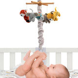 Wild Life Musical Baby Crib Mobile by Lambs & Ivy