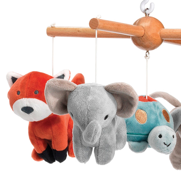 Wild Life Musical Baby Crib Mobile by Lambs & Ivy