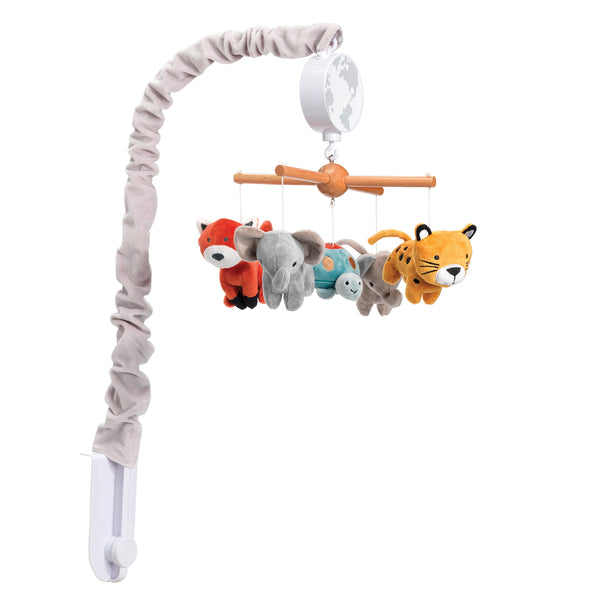 Wild Life Musical Baby Crib Mobile by Lambs & Ivy