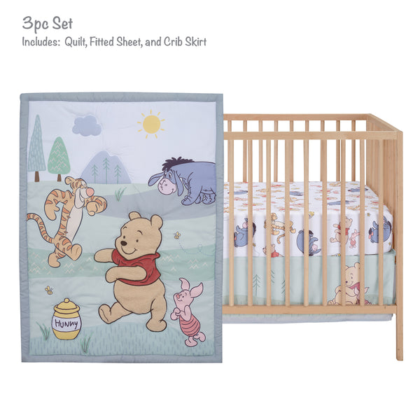 Winnie the Pooh & Friends 3-Piece Crib Bedding Set by Bedtime Originals