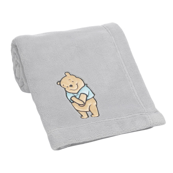 Winnie the Pooh Hugs Baby Blanket by Lambs & Ivy