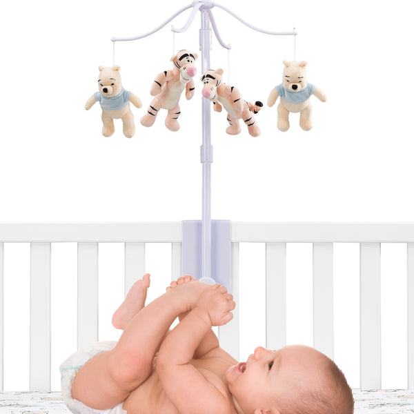 Winnie the Pooh Hugs Musical Baby Crib Mobile by Lambs & Ivy