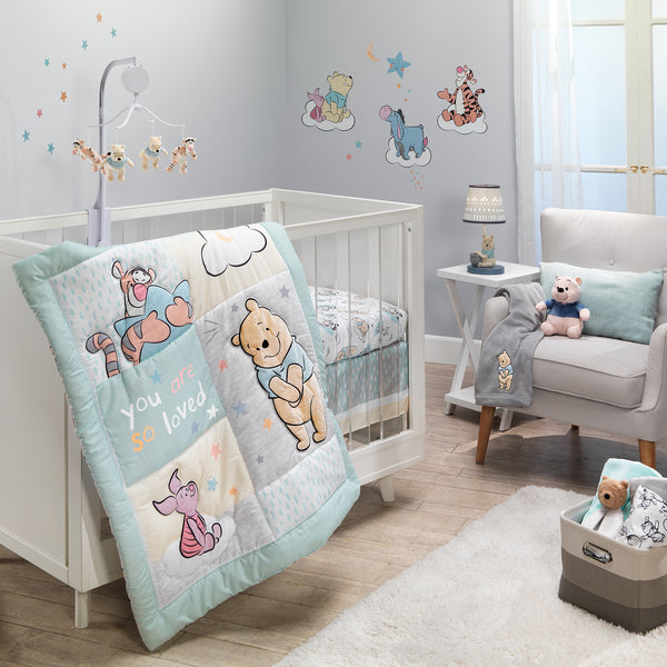 Winnie the Pooh Hugs Musical Baby Crib Mobile by Lambs & Ivy