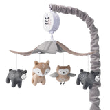 Woodland Forest Musical Baby Crib Mobile by Lambs & Ivy