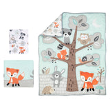 Woodland Friends 3-Piece Crib Bedding Set by Bedtime Originals