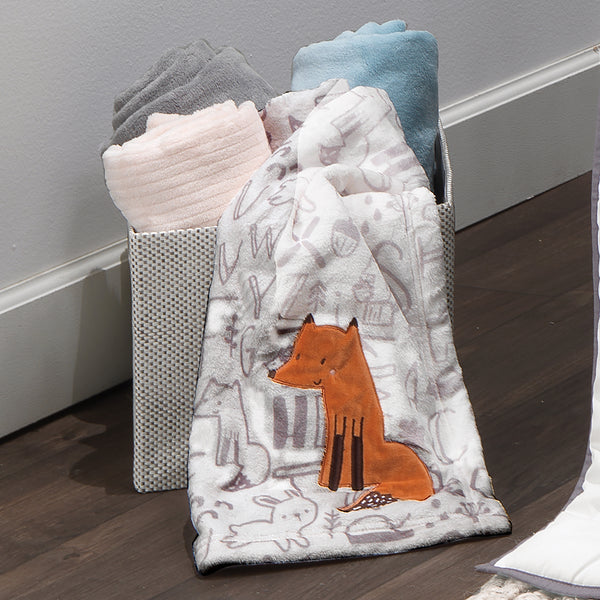Animal Alphabet Baby Blanket by Bedtime Originals
