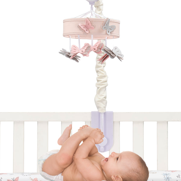 Baby Blooms Musical Baby Crib Mobile by Lambs & Ivy