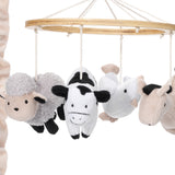 Baby Farm Musical Baby Crib Mobile by Lambs & Ivy