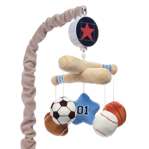 Baby Sports Musical Baby Crib Mobile by Lambs & Ivy