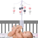 Blossom Pom Pom Musical Baby Crib Mobile by Bedtime Originals
