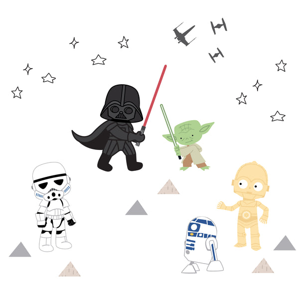 Star Wars Classic Wall Decals by Lambs & Ivy