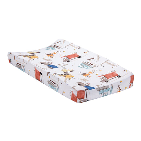Construction Zone Changing Pad Cover by Bedtime Originals