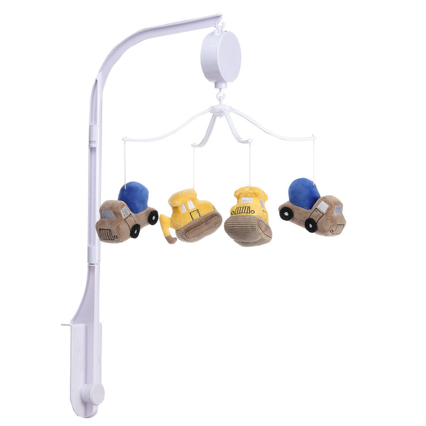 Construction Zone Musical Baby Crib Mobile by Bedtime Originals