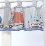 Construction Zone Window Valance by Bedtime Originals