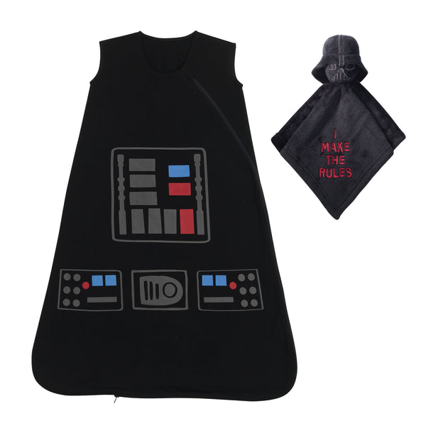 Star Wars Darth Vader Wearable Blanket & Lovey Gift Set by Lambs & Ivy