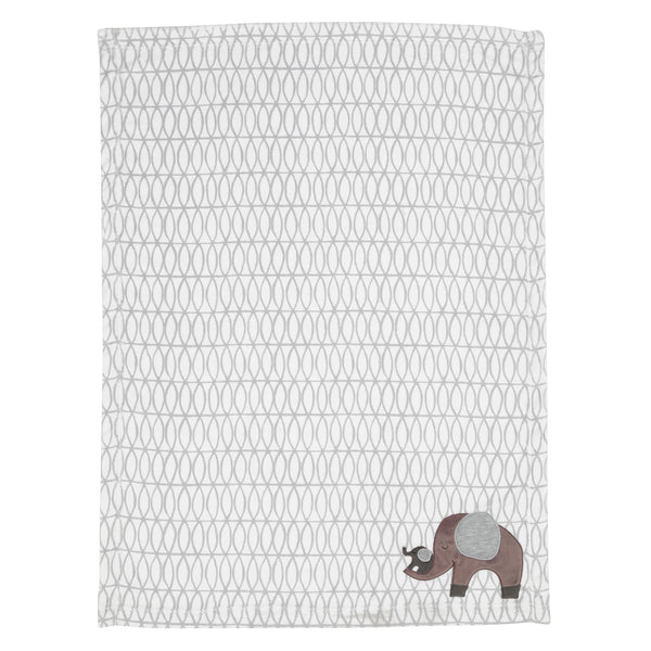 Elephant Love Baby Blanket by Bedtime Originals