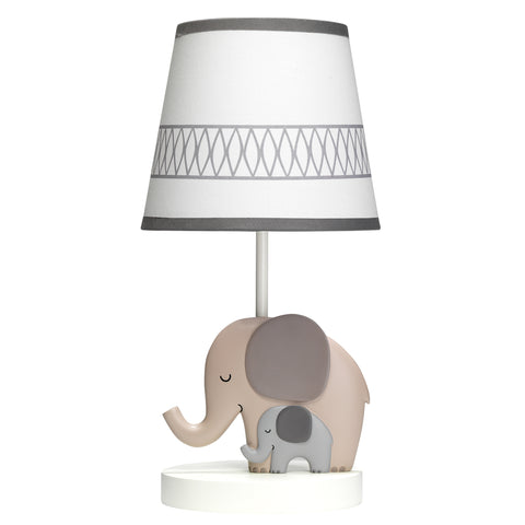 Elephant Love Lamp with Shade & Bulb by Bedtime Originals