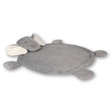 Elephant Baby Play Mat with 3-Dimensional Head - Gray – Lambs & Ivy