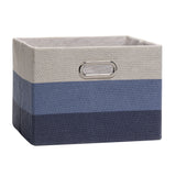 Blue Ombre Collapsible Storage Basket by Lambs & Ivy