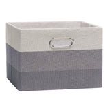 Gray Ombre Collapsible Storage Basket by Lambs & Ivy