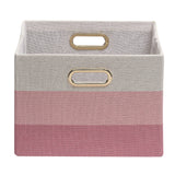 Pink Ombre Collapsible Storage Basket by Lambs & Ivy