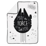 Star Wars Millennium Falcon Baby Blanket by Lambs & Ivy