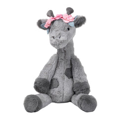 grey giraffe stuffed animal