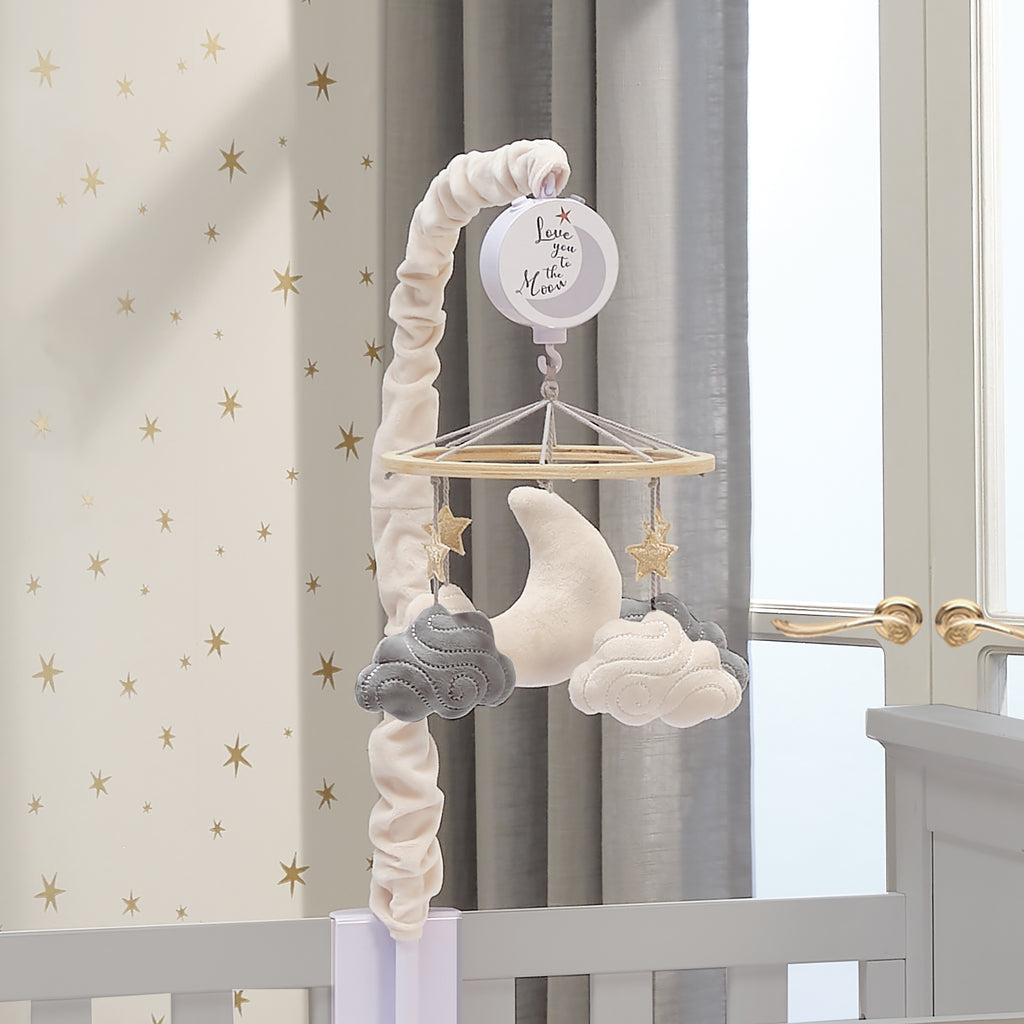 Baby Crib Mobile Birds & Clouds – Cozy Nursery