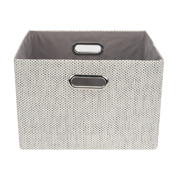 Gray Foldable Storage Basket by Lambs & Ivy